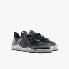 Load image into Gallery viewer, Vivobarefoot Primus Trail Knit FG Junior Barefoot Shoe Obsidian Eclipse Textile