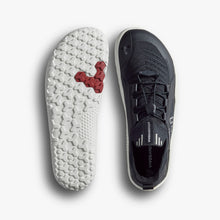 Load image into Gallery viewer, Vivobarefoot Primus Trail Knit FG Junior Barefoot Shoe Obsidian Eclipse Textile