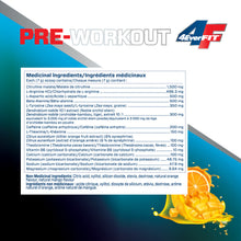 Load image into Gallery viewer, 4EverFit Pre-Workout Citrus Mango Blast 213g