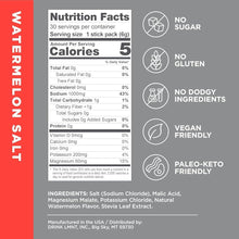 Load image into Gallery viewer, LMNT Electrolyte Drink Mix Watermelon 6g