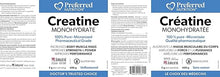 Load image into Gallery viewer, Preferred Nutrition Creatine Monohydrate 400g