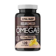 Load image into Gallery viewer, AquaOmega Regular Strength EPA 120 Softgels