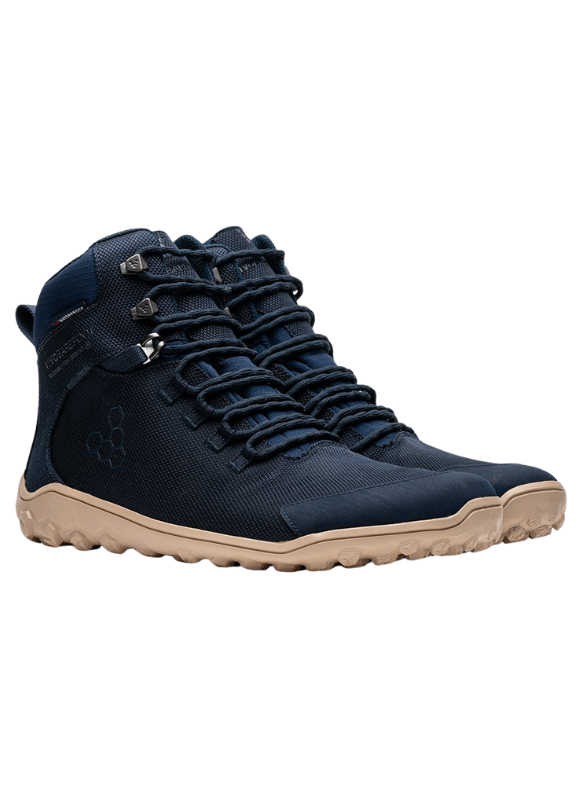 Vivobarefoot Tracker Textile FG2 Men's Barefoot Shoe Blue – Health 