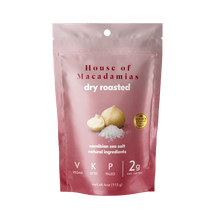 Load image into Gallery viewer, House of Macadamias Sea Salt Macadamia Nuts 113g