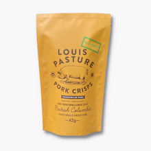 Load image into Gallery viewer, Louis Pasture Pork Crisps Dilly 42g