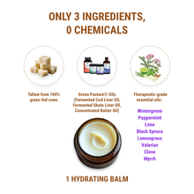 Load image into Gallery viewer, Vintage Tradition Oh Aches! Tallow Balm with Green Pasture™ Oils 59 ml