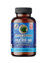 Load image into Gallery viewer, Pure Lab Bioactive Folic Acid 1mg 60vcaps