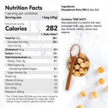 Load image into Gallery viewer, House of Macadamias Sea Salt Macadamia Nuts 40g