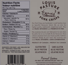 Load image into Gallery viewer, Louis Pasture Pork Crisps Original 42g