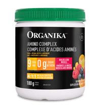 Load image into Gallery viewer, Organika Electrolytes Amino Complex Berry Citrus Burst 180g