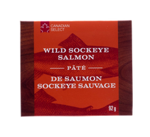 Load image into Gallery viewer, Canadian Select Wild Sockeye Salmon Pate 92g