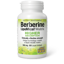 Load image into Gallery viewer, Natural Factors LipoMicel Matrix Berberine, 60 Softgels