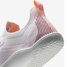 Load image into Gallery viewer, Vivobarefoot Primus Lite Knit Womens Barefoot Shoe White/Peach Melba