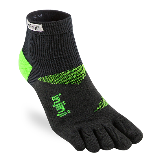 Injinji Toe Socks - Sport, Lightweight, Ultra Thin Cushioning, Hidden