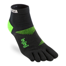 Load image into Gallery viewer, Injinji Toe Socks - Sport, Original Weight, Thin Cushioning, Mini-Crew, Lime