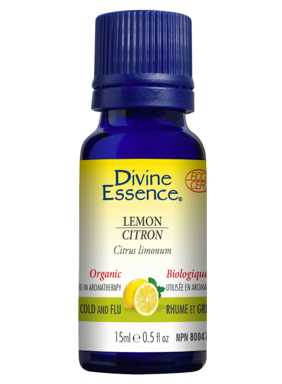 Organic Lemon Essential Oil 15ml