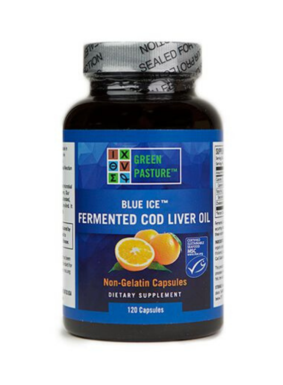 Green Pasture Blue Ice Fermented Cod Liver Oil