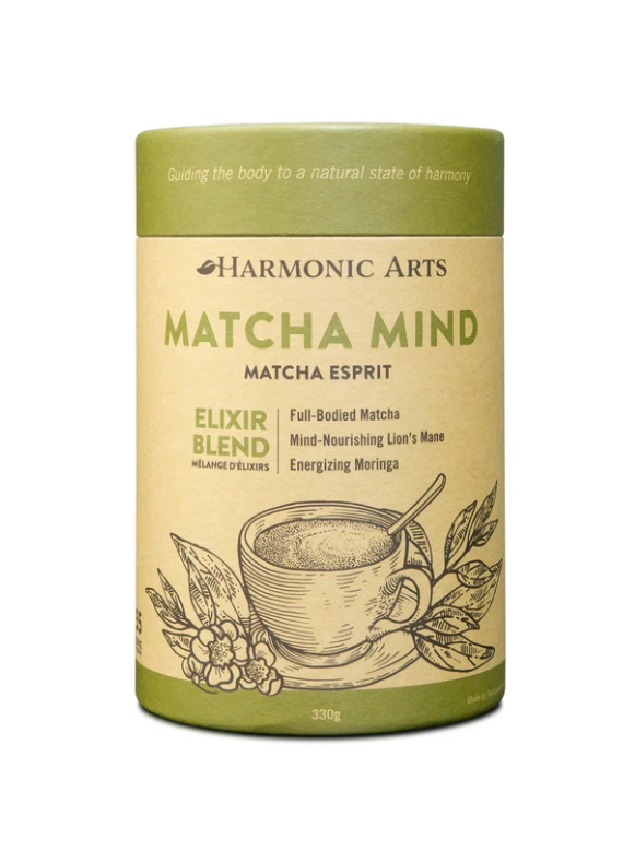 Harmonic Arts Matcha Mind Elixir Blend 330g Health Essentials
