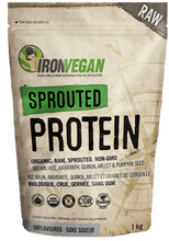 Load image into Gallery viewer, Iron Vegan Sprouted Unflavoured Vegan Protein 1kg