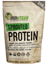 Load image into Gallery viewer, Iron Vegan Sprouted Vanilla Vegan Protein 1kg