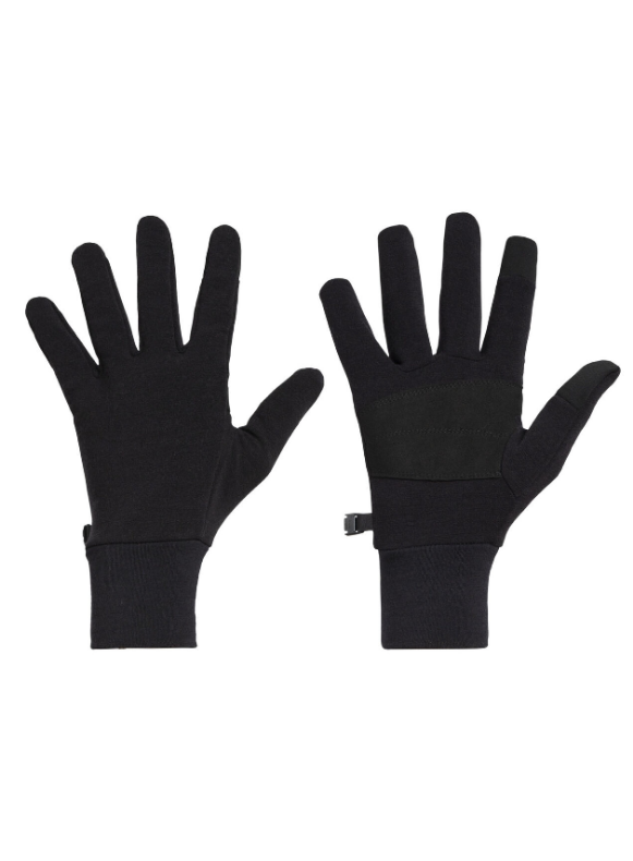 Icebreaker RealFLEECE, Unisex Gloves, Black