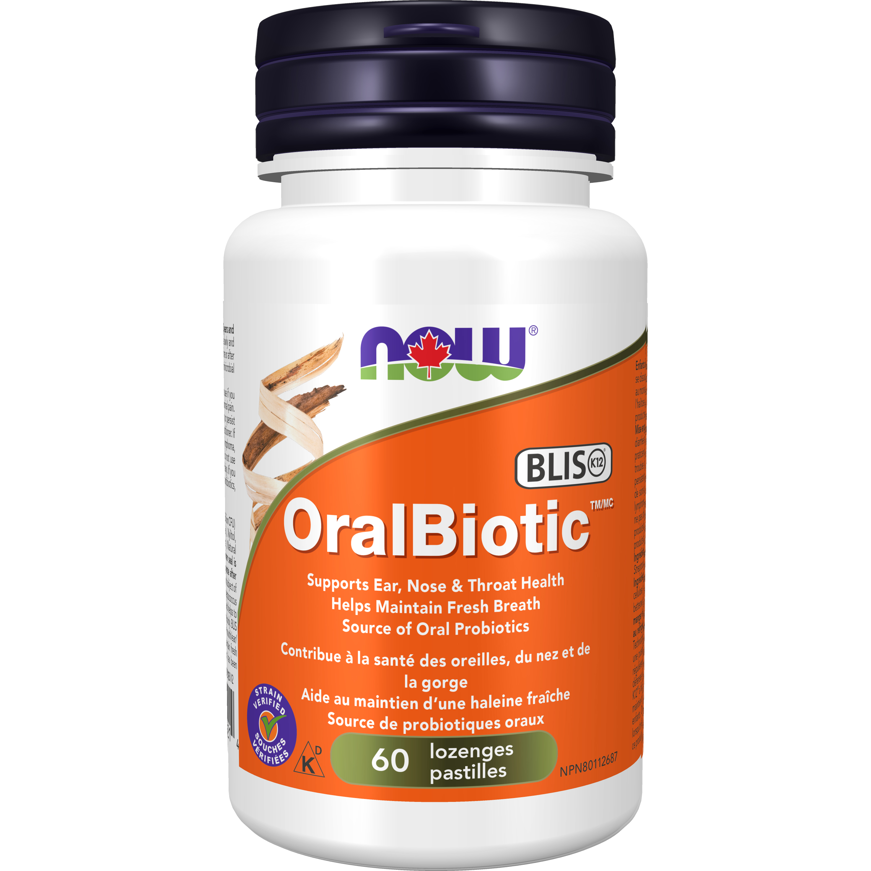 NOW OralBiotic™ Probiotic 60 Lozenges – Health Essentials