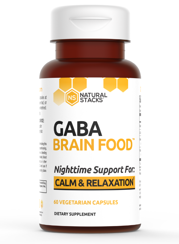 Natural Stacks GABA Brain Food 60 Vcaps – Health Essentials