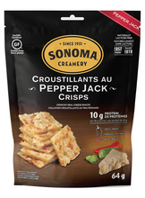 Load image into Gallery viewer, Sonoma Creamery Pepper Jack Crisp 64g