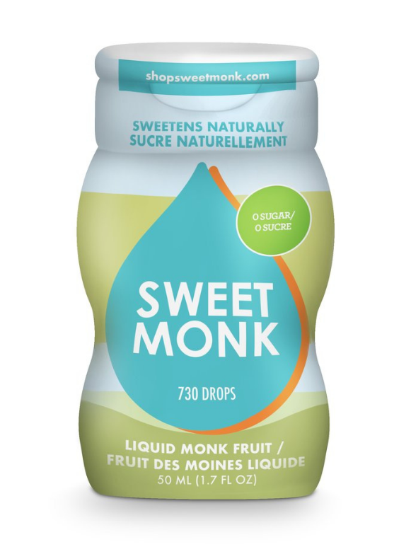 Sweet Monk Liquid Monk Fruit Sweetener 50ml Health Essentials