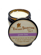 Load image into Gallery viewer, Vintage Tradition Lavender Fields Tallow Balm 59ml