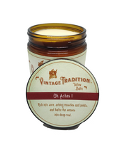 Load image into Gallery viewer, Vintage Tradition Oh Aches! Tallow Balm with Green Pasture™ Oils 266 ml