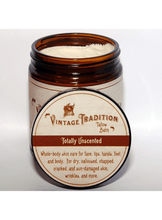 Load image into Gallery viewer, Vintage Tradition Totally Unscented Tallow Balm 266ml