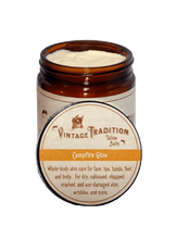 Load image into Gallery viewer, Vintage Tradition Campfire Glow Tallow Balm 266ml