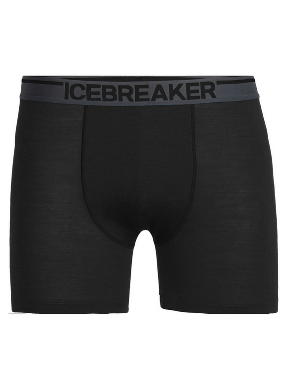 Icebreaker Men's Anatomica Boxers Black