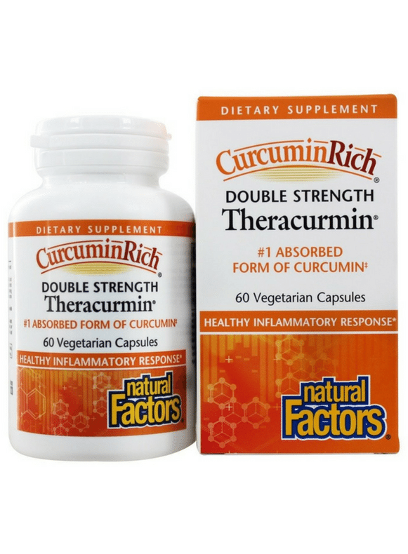 Natural Factors Theracurmin Double Strength 60mg 60's