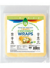 Load image into Gallery viewer, Nuco Organic Coconut Wrap Turmeric 70g (5 wraps)