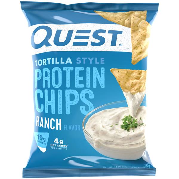 Quest Nutrition Tortilla Style Protein Chips Ranch 113g