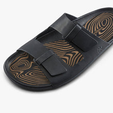 Load image into Gallery viewer, Vivobarefoot Senus Tin Slides Womens in Obsidian