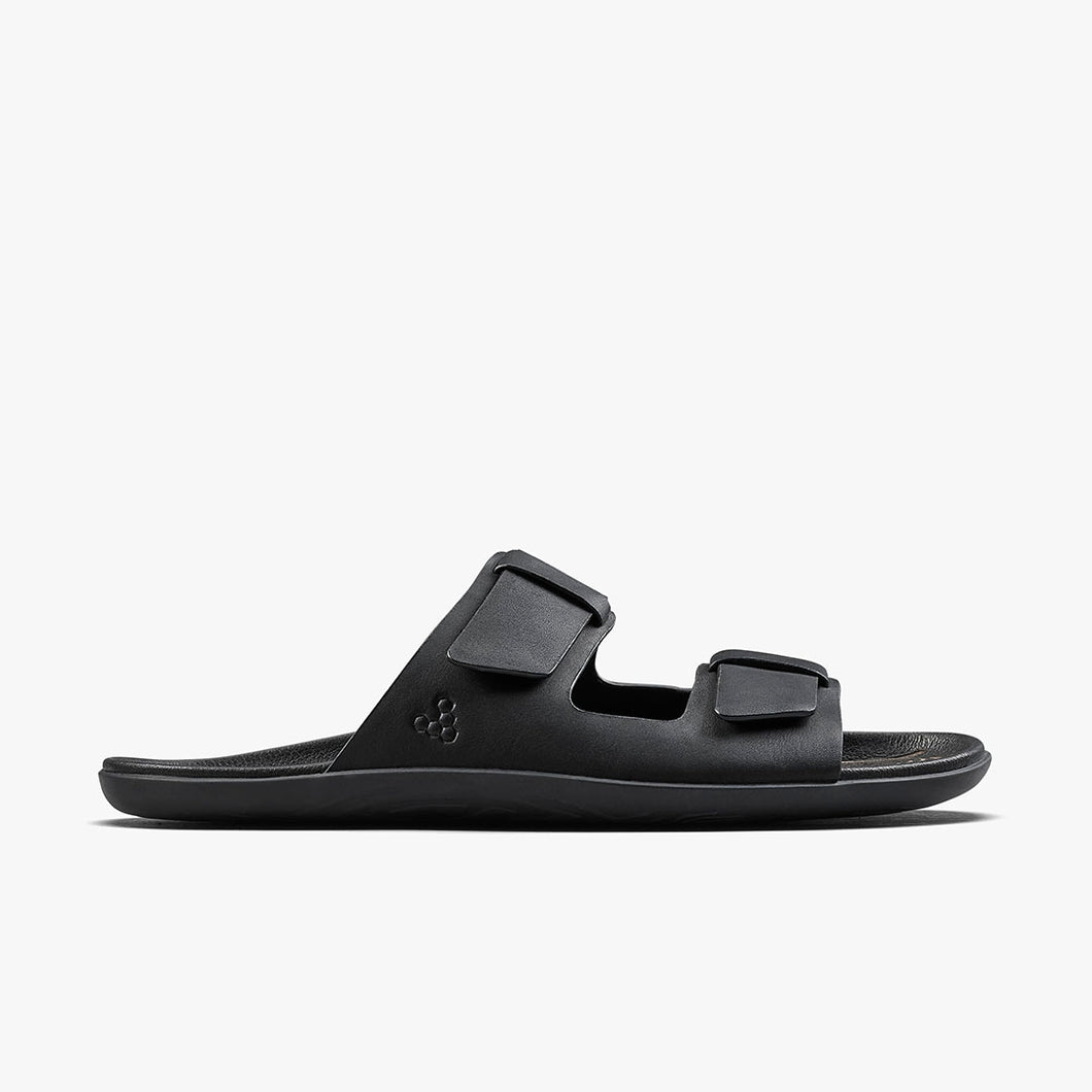 Vivobarefoot Women's Sensus Yin Slide Raven Leather