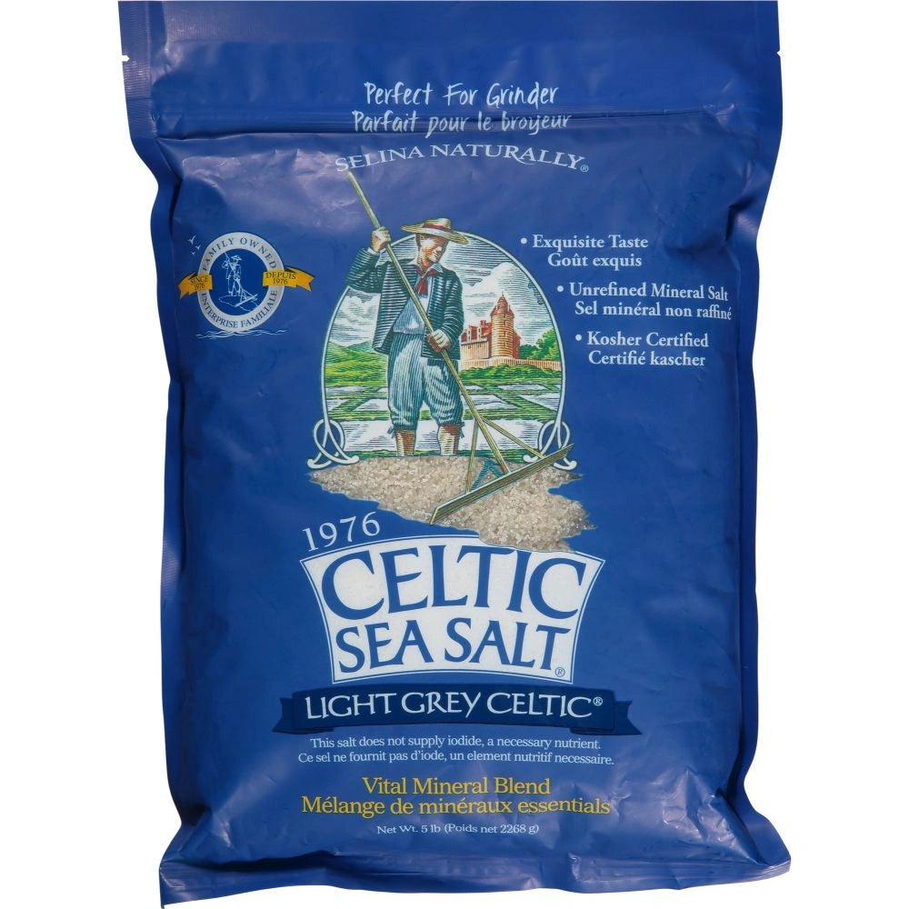 Selina Naturally Celtic Sea Salt Light Grey 5lb