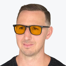 Load image into Gallery viewer, BlockBlueLight SunDown Taylor Black Glasses