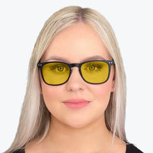 Load image into Gallery viewer, BlockBlueLight DayMax Taylor Black Glasses
