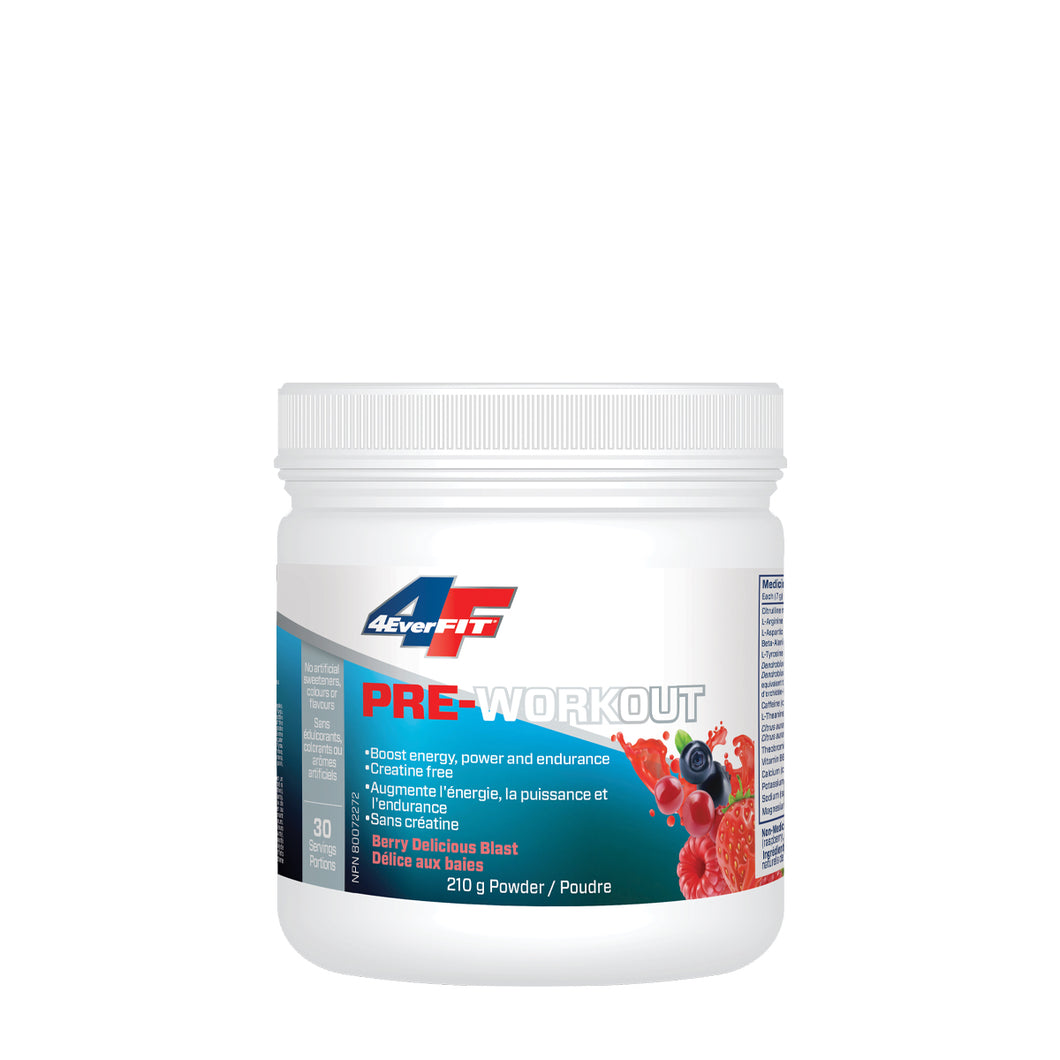 4EverFit Pre-Workout Berry Delicious Blast 210g