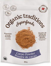 Load image into Gallery viewer, Organic Traditions Cacao Powder 454g