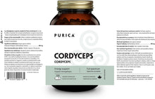 Load image into Gallery viewer, Purica Cordyceps 120 Vcaps