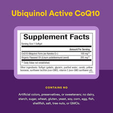 Load image into Gallery viewer, Natural Factors Ubiquinol 100mg 120 Softgels