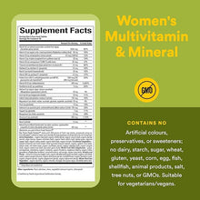 Load image into Gallery viewer, Whole Earth &amp; Sea Women's 50+ Multivitamin and Mineral 120 tablets