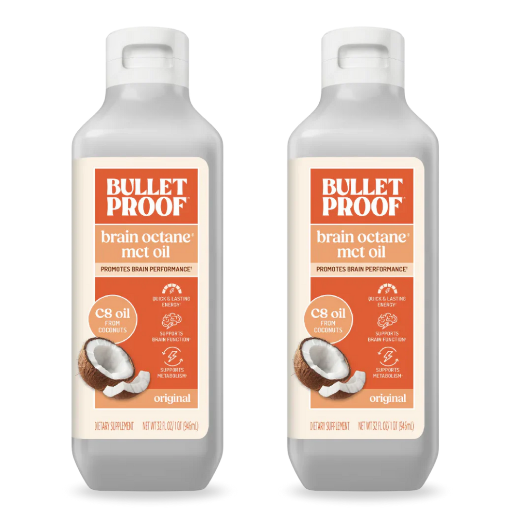 Bulletproof Brain Octane C8 MCT Oil 2-Pack | Health Essentials Canada
