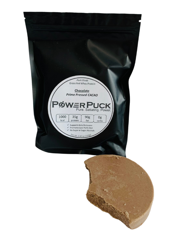 PowerPuck Prime Pressed Cacao Chocolate 130g