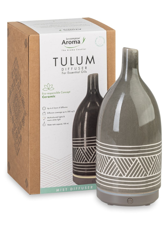 Le comptoir Aroma Tulum Ultrasonic Mist Diffuser for Essential Oils